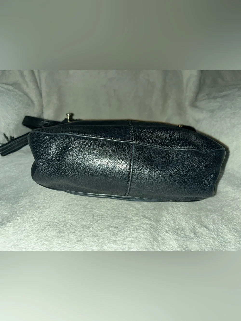 Kate Spade New York Pratt Street Small Rianne black pebbled leather crossbody
